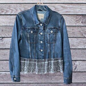 Anthropologie Pilcro and the Letterpress Jean Jacket